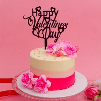 Blooms Valentine Cake